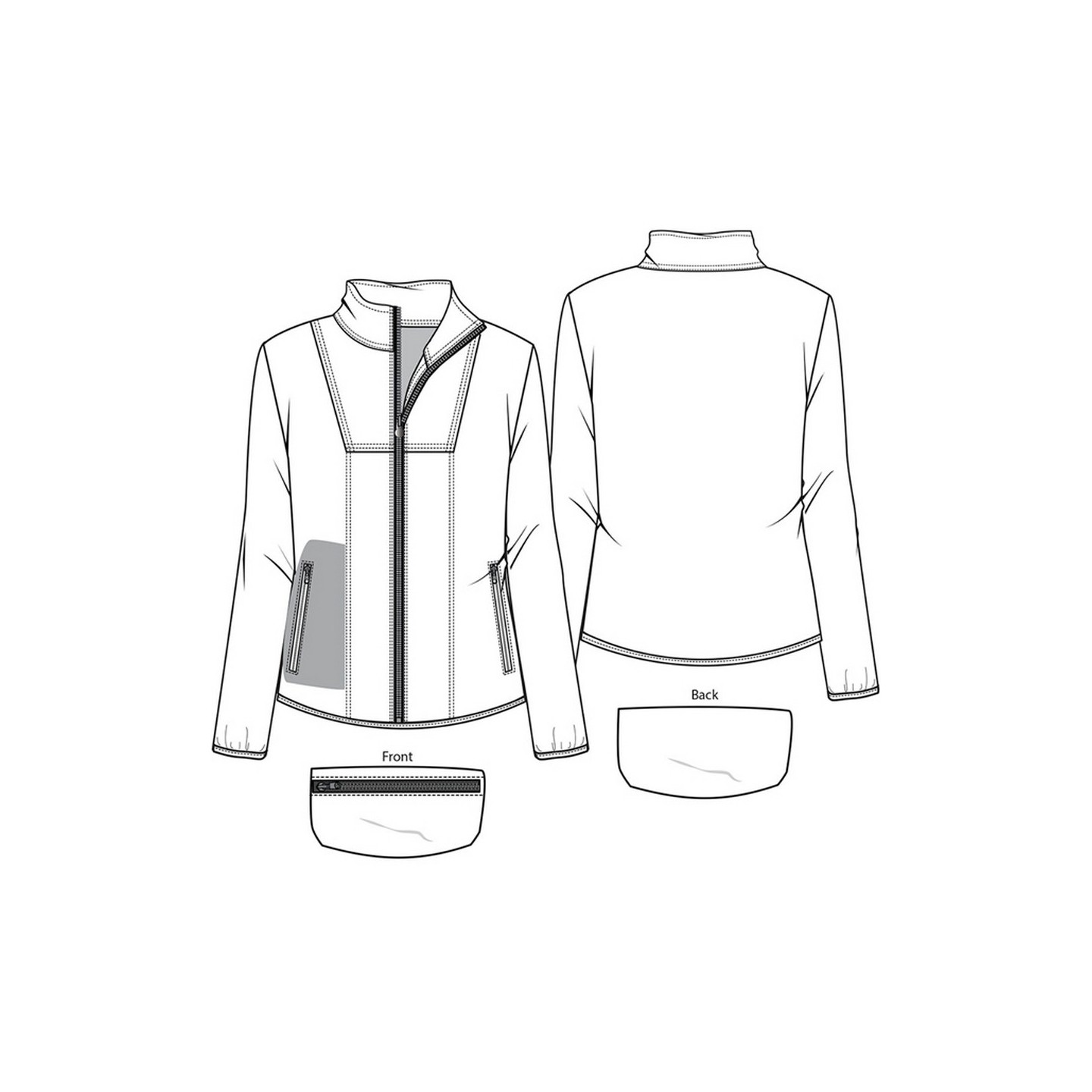 TF320 Tooniforms Veste d'Échauffement Imprimer par Cherokee - Love And Magic