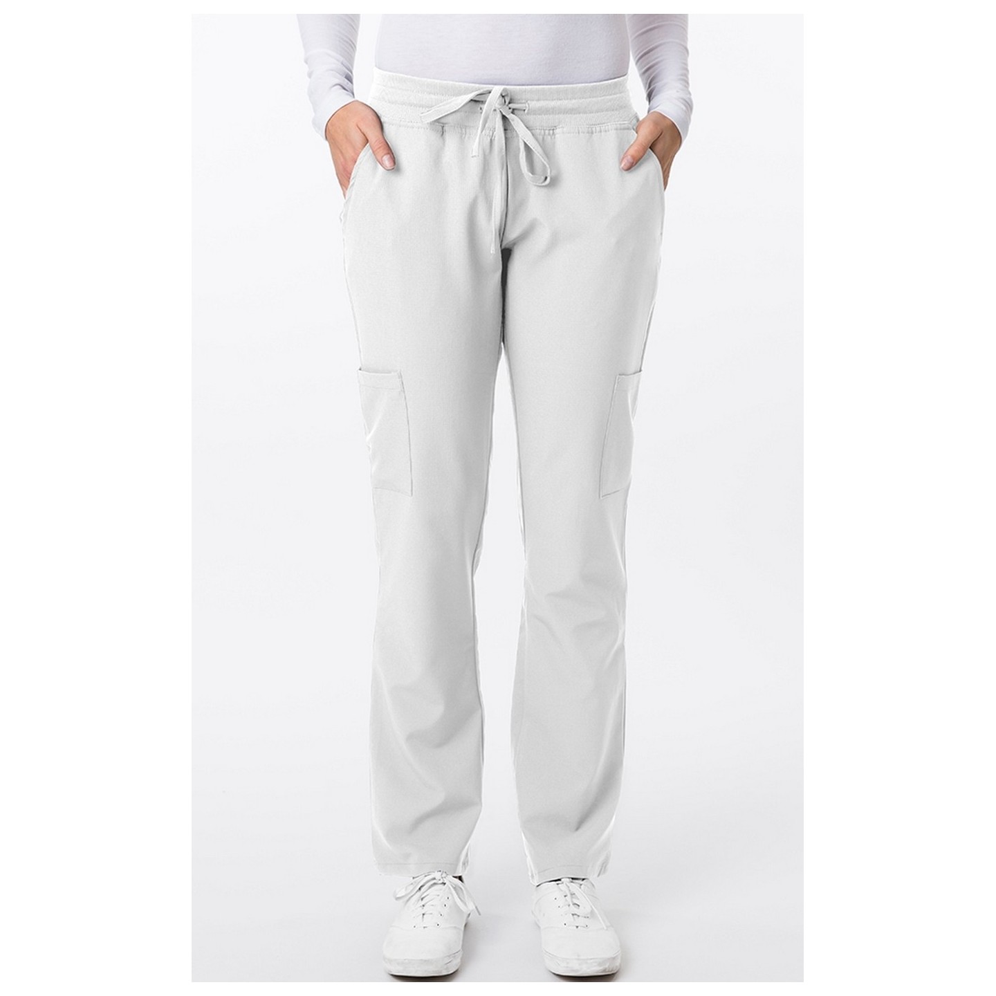 2200 Greentown 4 Flex – Pantalon de cargaison à jambe droite et taille moyenne