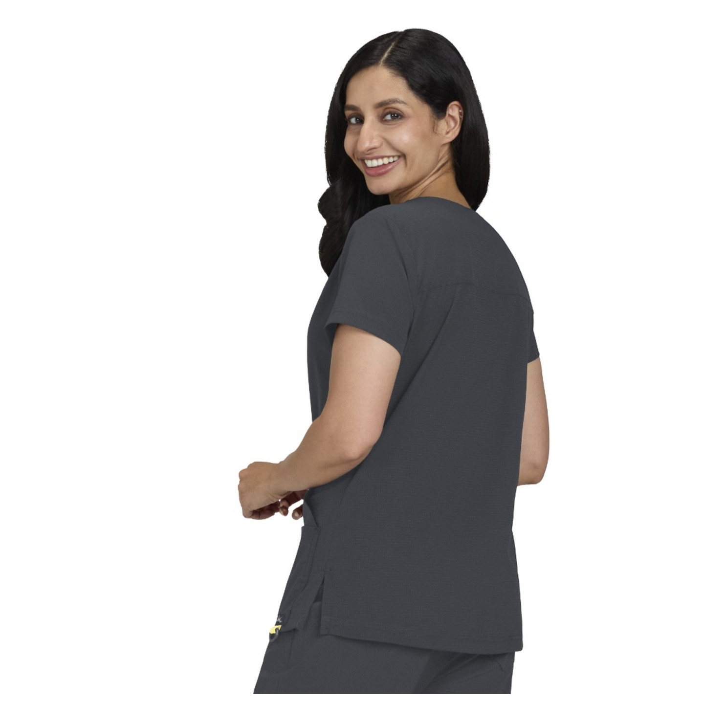 1129 Solis Sari 4 Pocket V-Neck Top by koi