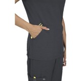 1129 Solis Sari 4 Pocket V-Neck Top by koi