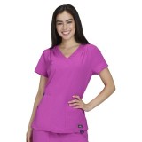 1129 Solis Sari 4 Pocket V-Neck Top by koi