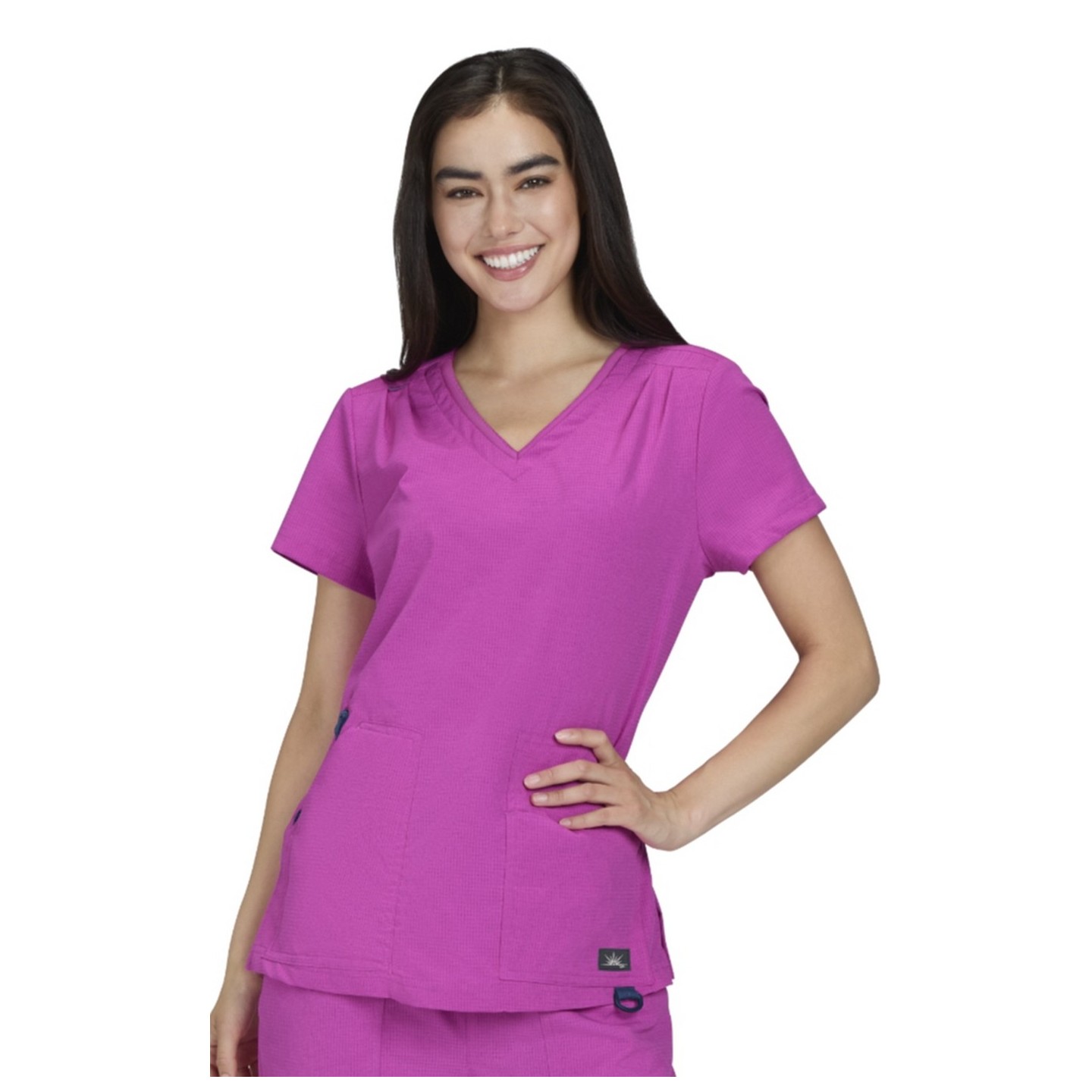 1129 Solis Haut Sari à 4 Poches et Col en V par koi