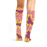 Tooniforms Print Support Graduated Compression Socks - Wonderfully Wild