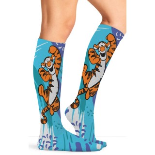 Tooniforms Print Support Chaussettes Compression Graduée - Tigger Splash