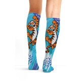 Tooniforms Print Support Graduated Compression Socks - Tigger Splash