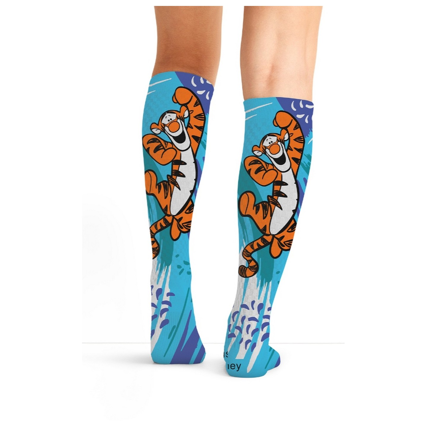 Tooniforms Print Support Chaussettes Compression Graduée - Tigger Splash