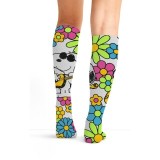 Tooniforms Print Support Chaussettes Compression Graduée - Snoopy Grooves