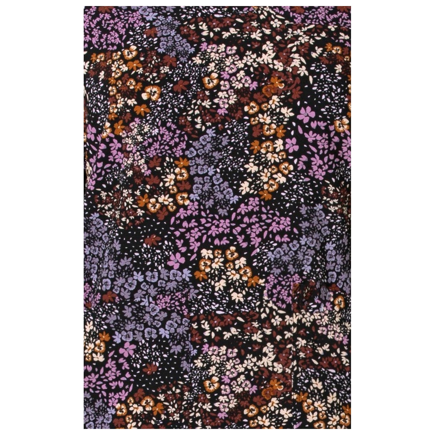 C13314 Carhartt Force Cross-Flex Haut Imprimer Surdimensionné à Col en V pour Femmes - Mini Floral