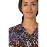 C13314 Carhartt Force Cross-Flex Haut Imprimer Surdimensionné à Col en V pour Femmes - Mini Floral