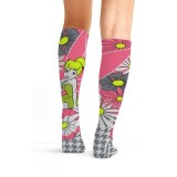 Tooniforms Print Support Chaussettes Compression Graduée - Flower Tinker Bell