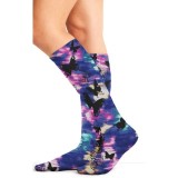 Comfort Support Butterfly Flutter Chaussettes Haut Compression a Hauteur des Genoux de Cherokee