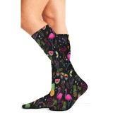 Comfort Support Flamingo Party Chaussettes Haut Compression a Hauteur des Genoux de Cherokee