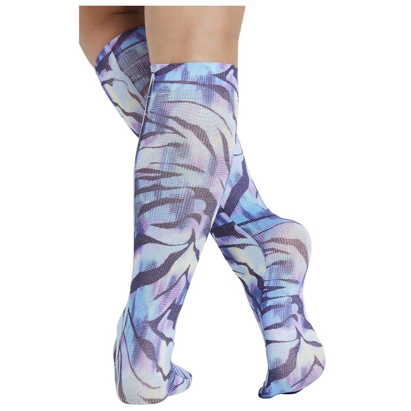 Comfort Support Wild Abstract High Compression Knee High Socks by Cherokee