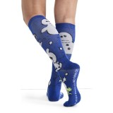 Tooniforms Print Support Graduated Compression Socks - Build A Snowman