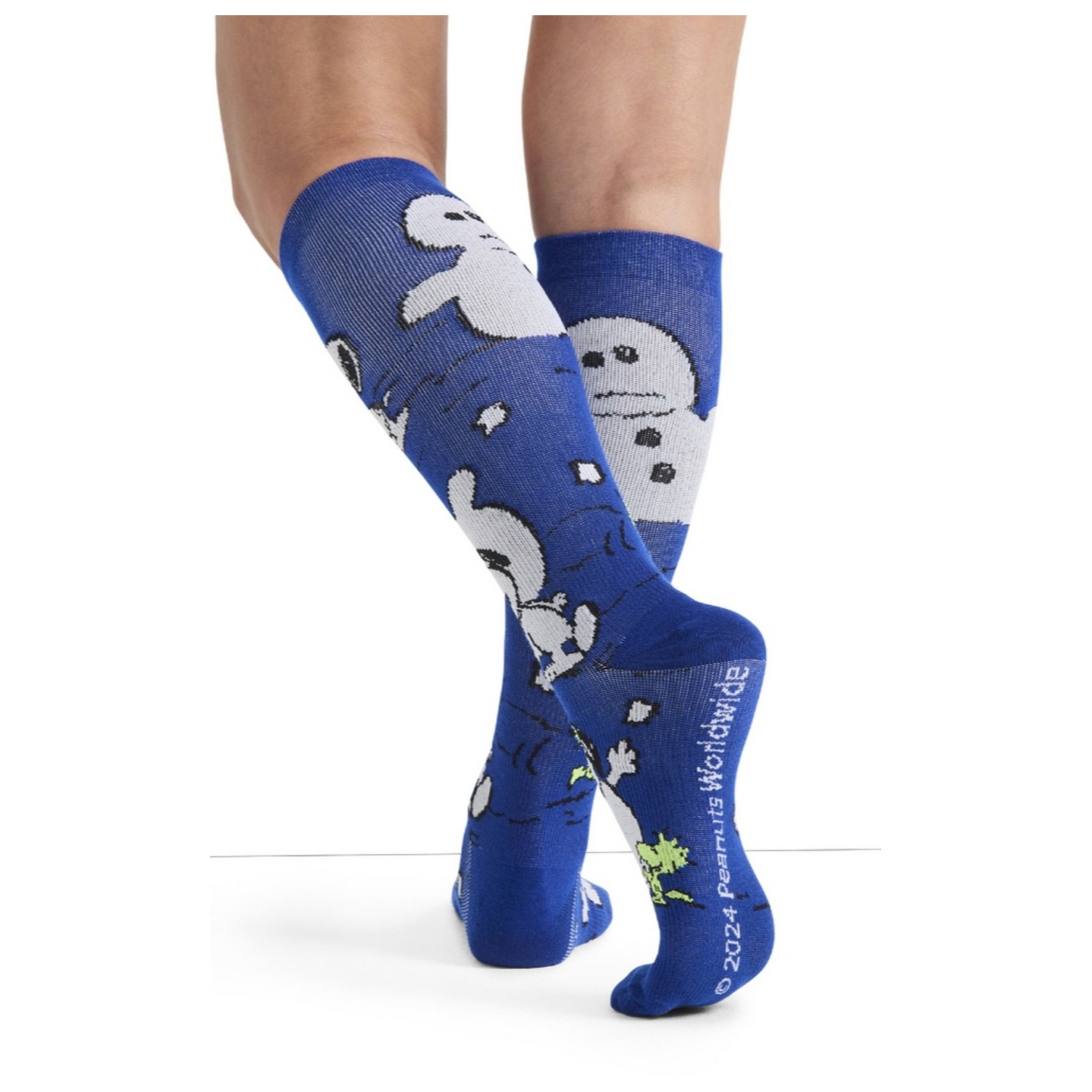Tooniforms Print Support Graduated Compression Socks - Build A Snowman
