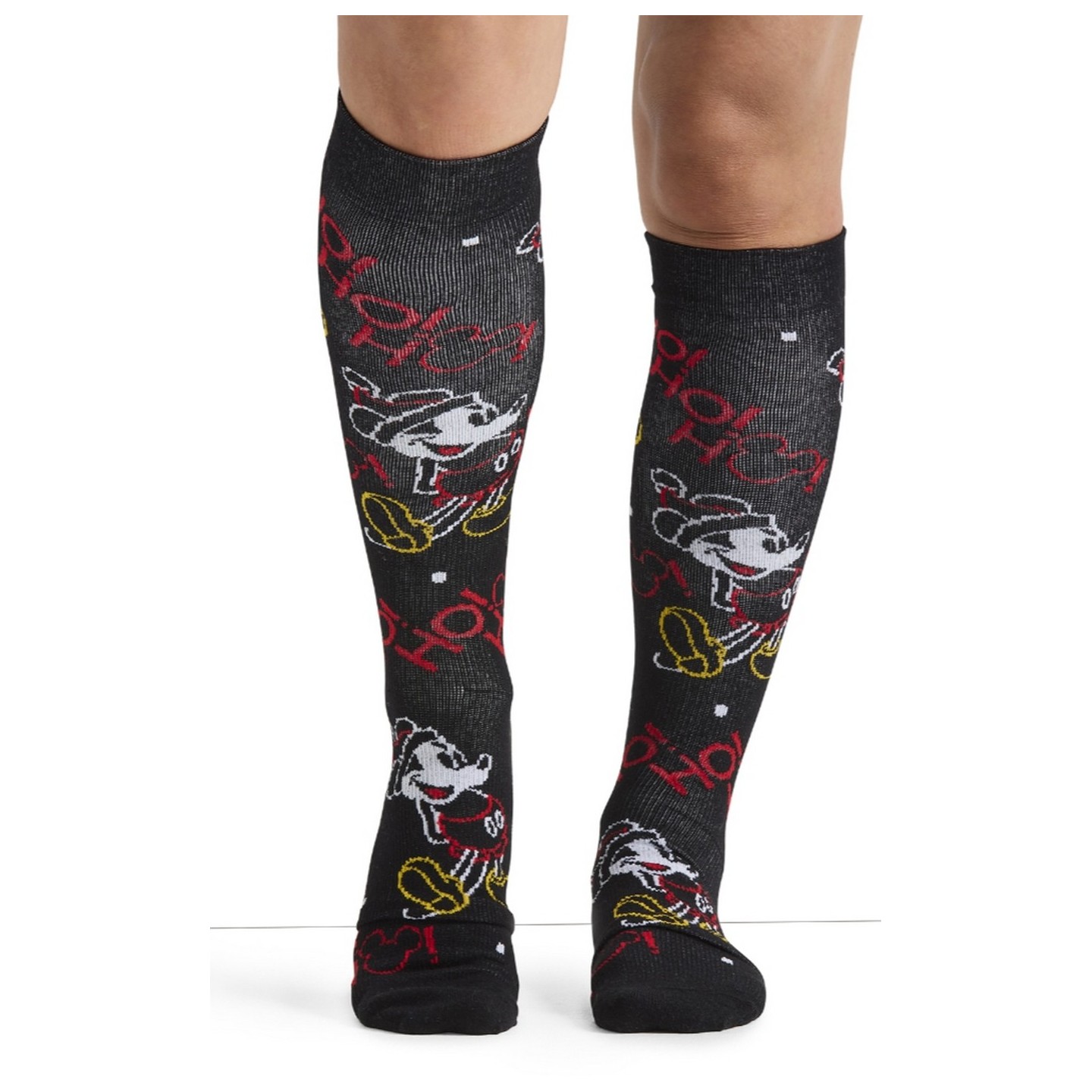 Tooniforms Print Support Chaussettes Compression Graduée - Colorful Christmas