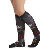 Tooniforms Print Support Chaussettes Compression Graduée - Colorful Christmas