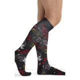 Tooniforms Print Support Chaussettes Compression Graduée - Colorful Christmas