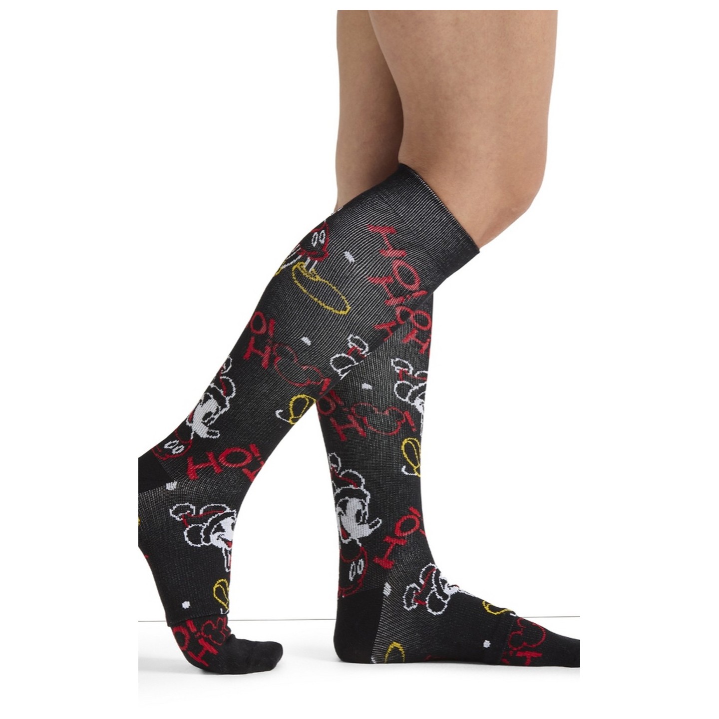 Tooniforms Print Support Chaussettes Compression Graduée - Colorful Christmas