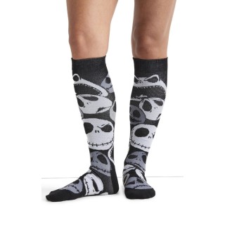 Tooniforms Print Support Graduated Compression Socks - My Scary Face