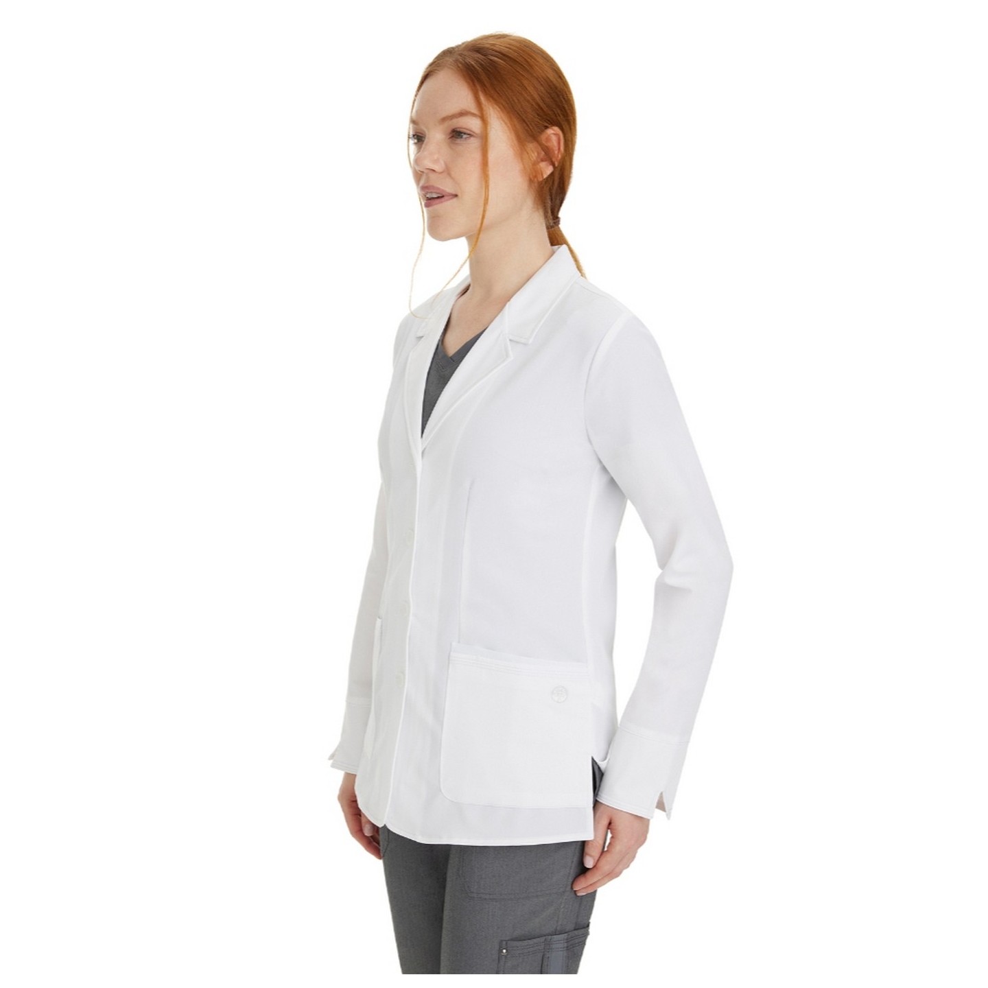 5064 Felicity Short 4 Pocket Lab Coat by Healing Hands