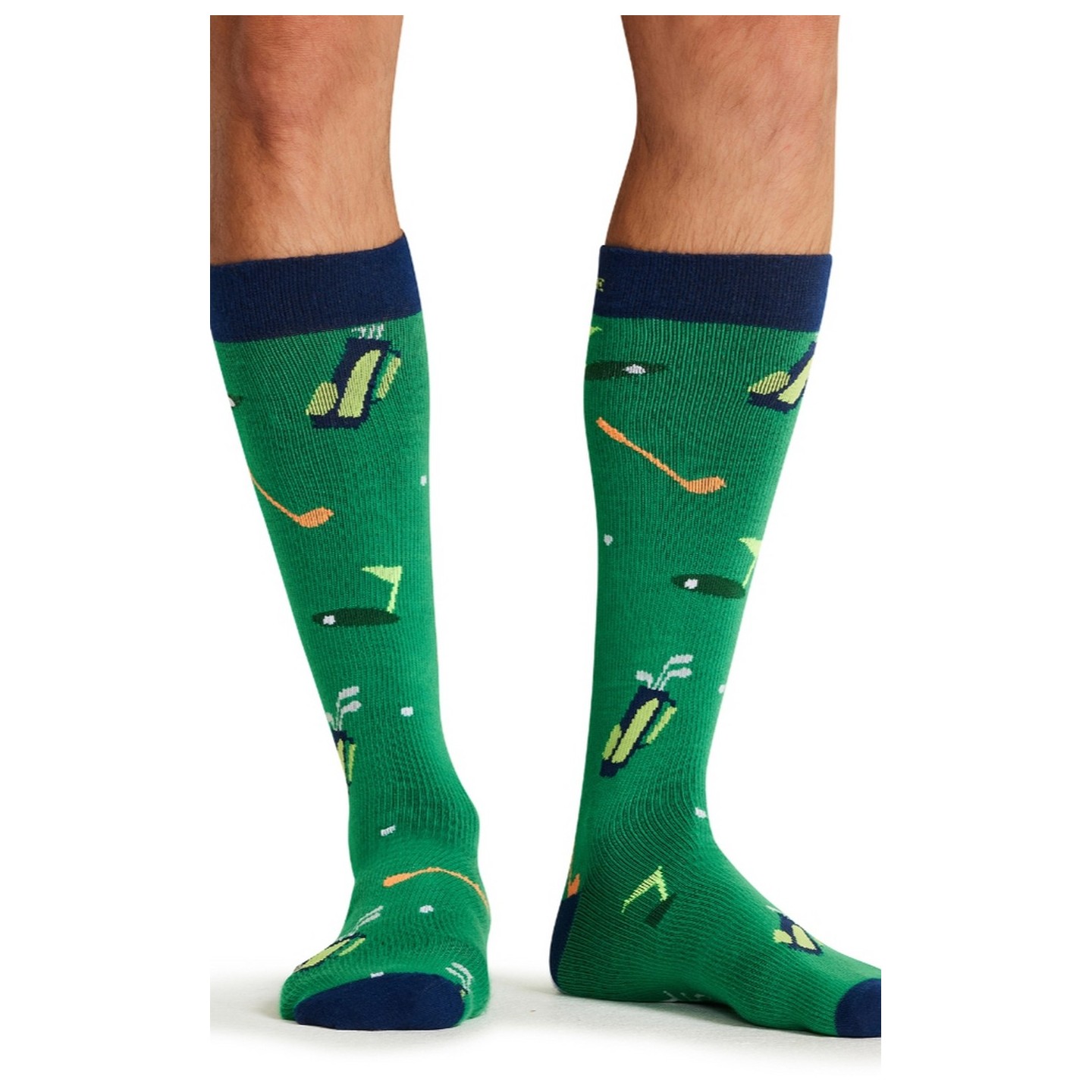 Men's Print Support Best By Par Graduated Medium Support Compression Socks by Cherokee