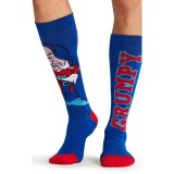 Print Support Born Grumpy Chaussettes de Compression Moyen Gradué pour Hommes par Cherokee