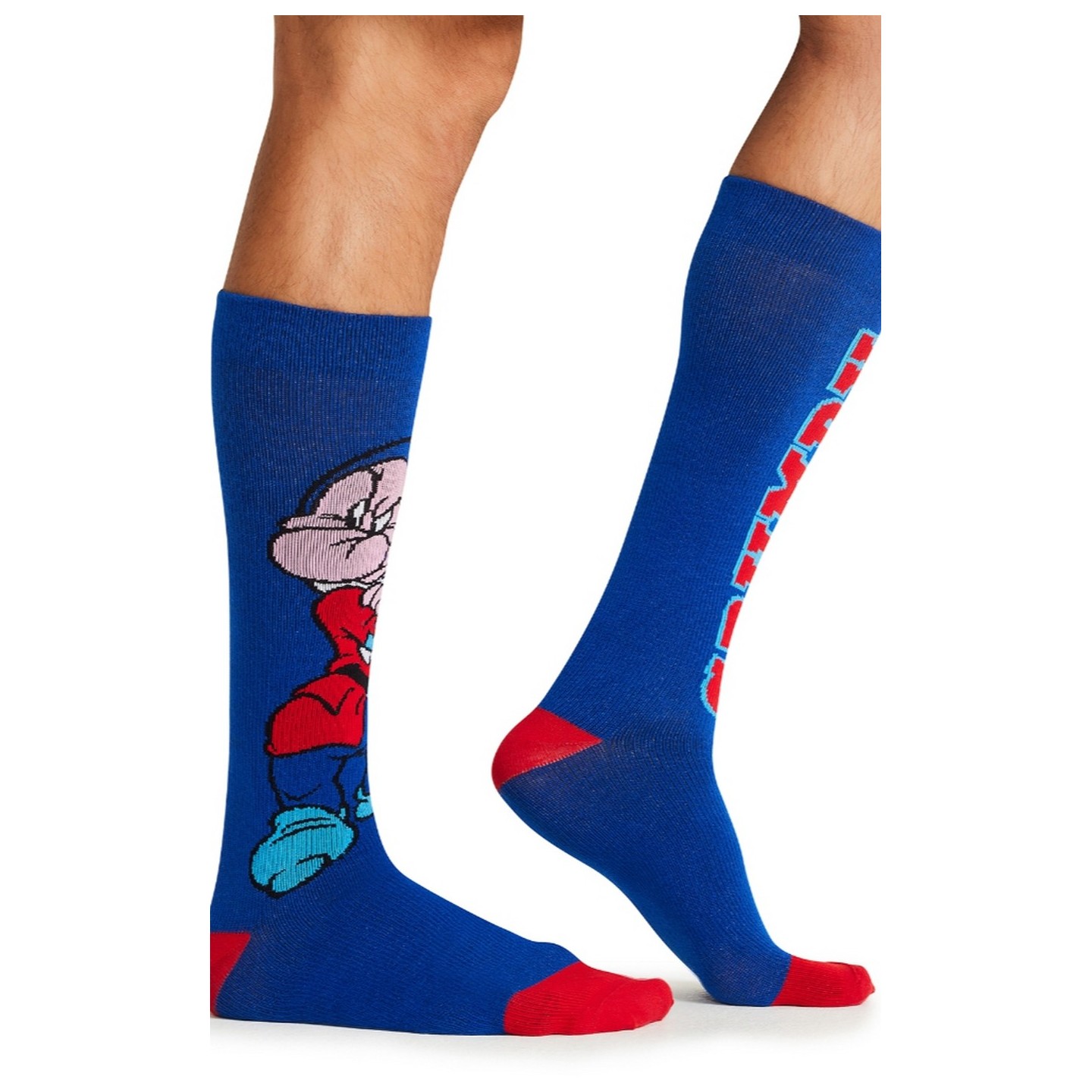 Print Support Born Grumpy Chaussettes de Compression Moyen Gradué pour Hommes par Cherokee