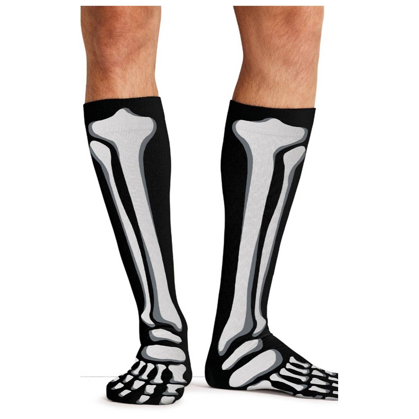 Print Support Bad To The Bone Chaussettes de Compression Moyen Gradué pour Hommes par Cherokee