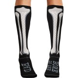 Print Support Bad To The Bone Chaussettes de Compression Moyen Gradué pour Hommes par Cherokee