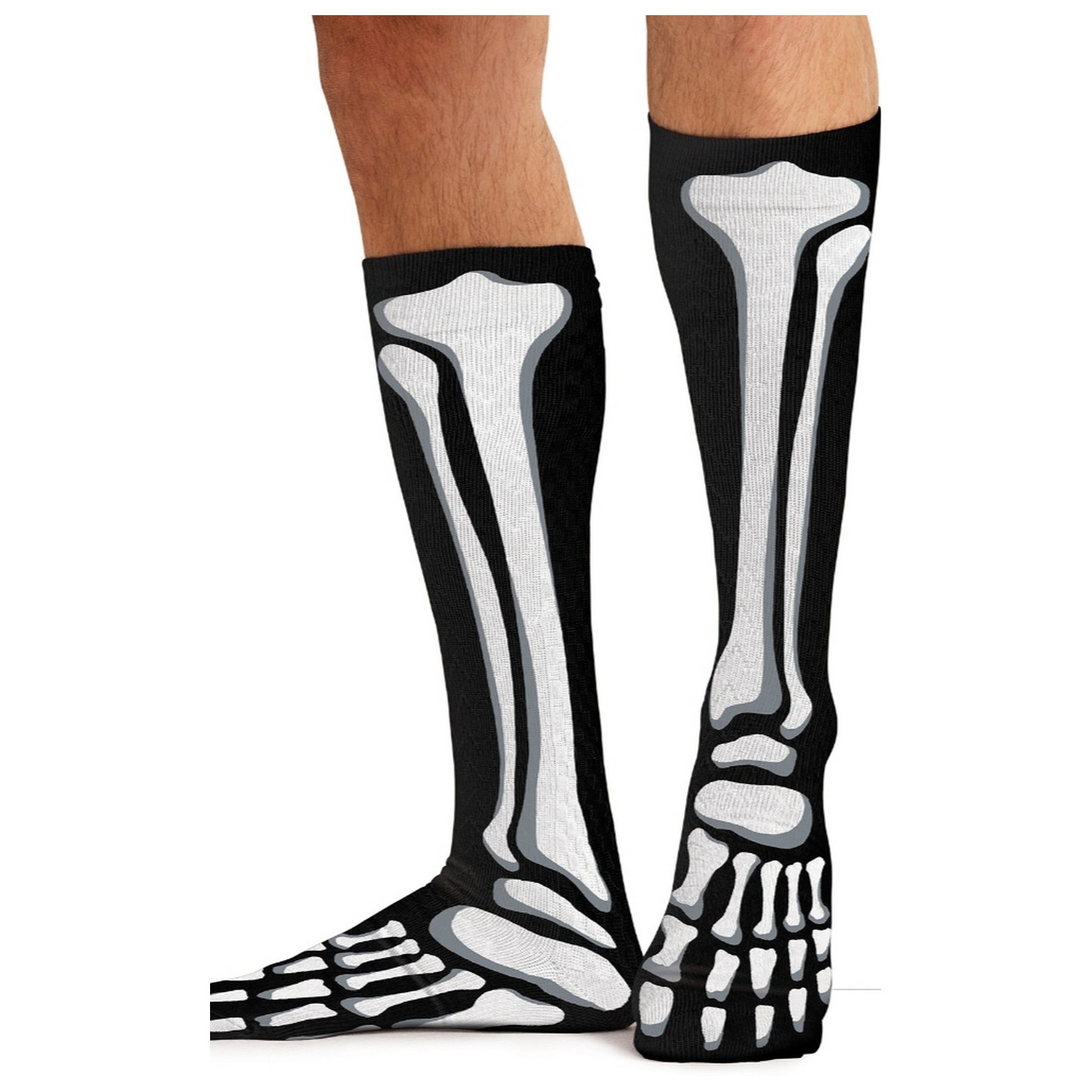 Print Support Bad To The Bone Chaussettes de Compression Moyen Gradué pour Hommes par Cherokee