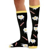 Men's Print Support Morning Feast Graduated Medium Support Compression Socks by Cherokee