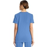 CK832 Achieve 2 Pocket Classic V-Neck Top by Cherokee