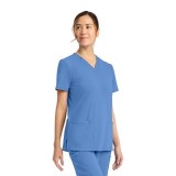 CK832 Achieve 2 Pocket Classic V-Neck Top by Cherokee