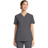 CK832 Achieve 2 Pocket Classic V-Neck Top by Cherokee