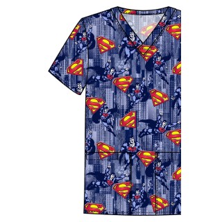 TF788 Tooniforms Haut Imprimer pour Hommes avec 2 Poches par Cherokee Uniforms - Metropolis Force