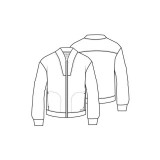 CK353 Achieve Zip-Up Warm Up Jacket by Cherokee