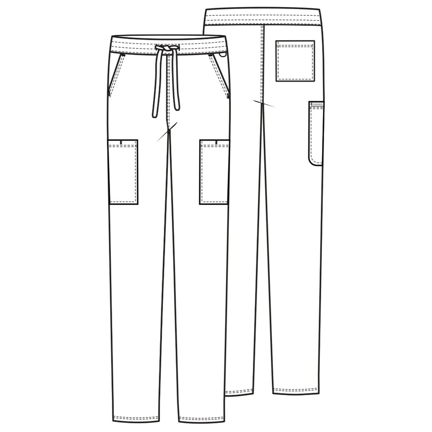 CK036 Achieve Men's 5 Pocket Straight Leg Pant by Cherokee