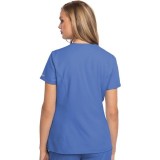 MC609 Insight Haut Henley Col Zippé par Med Couture