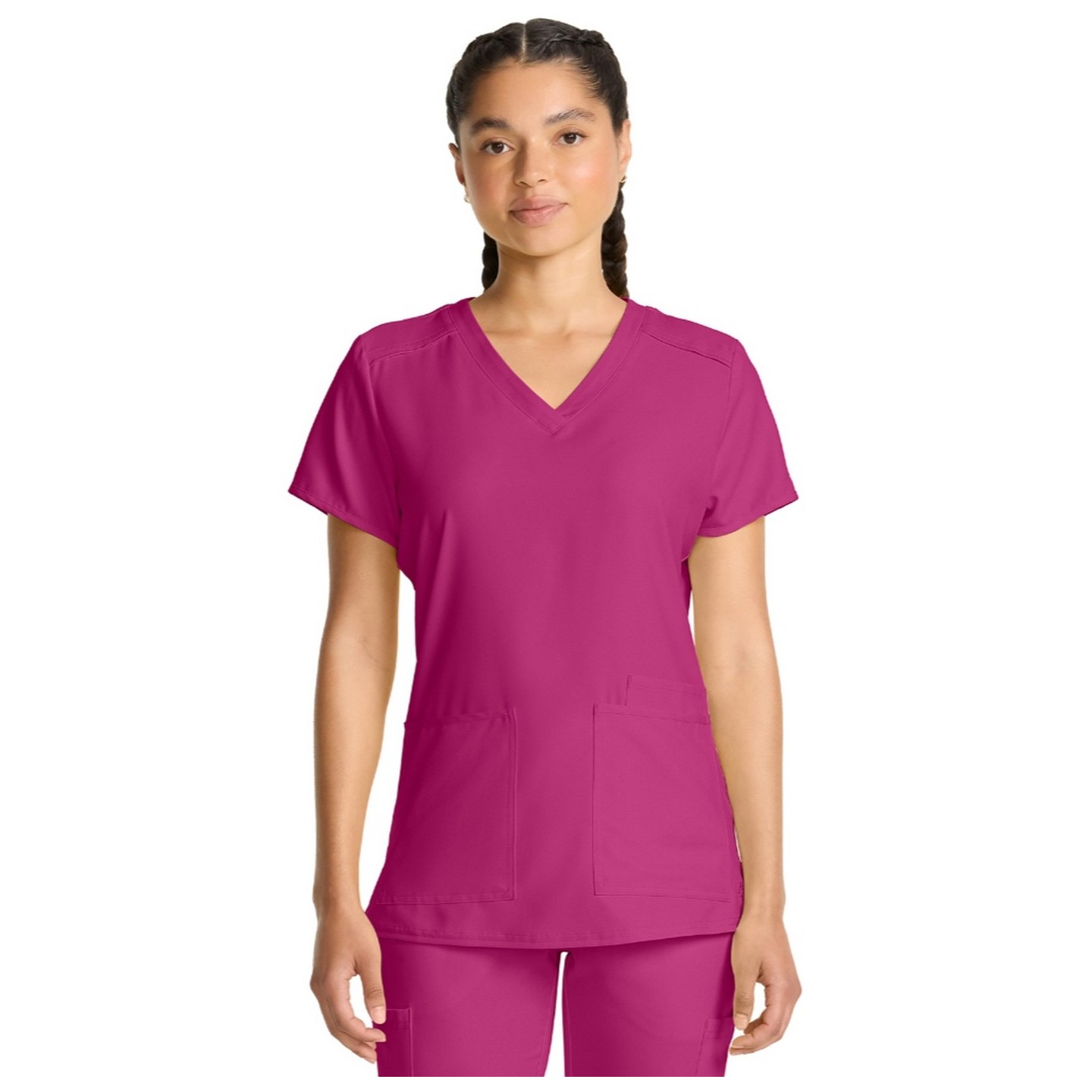 2411 Med Couture Insight 3 Pocket Scrub Top