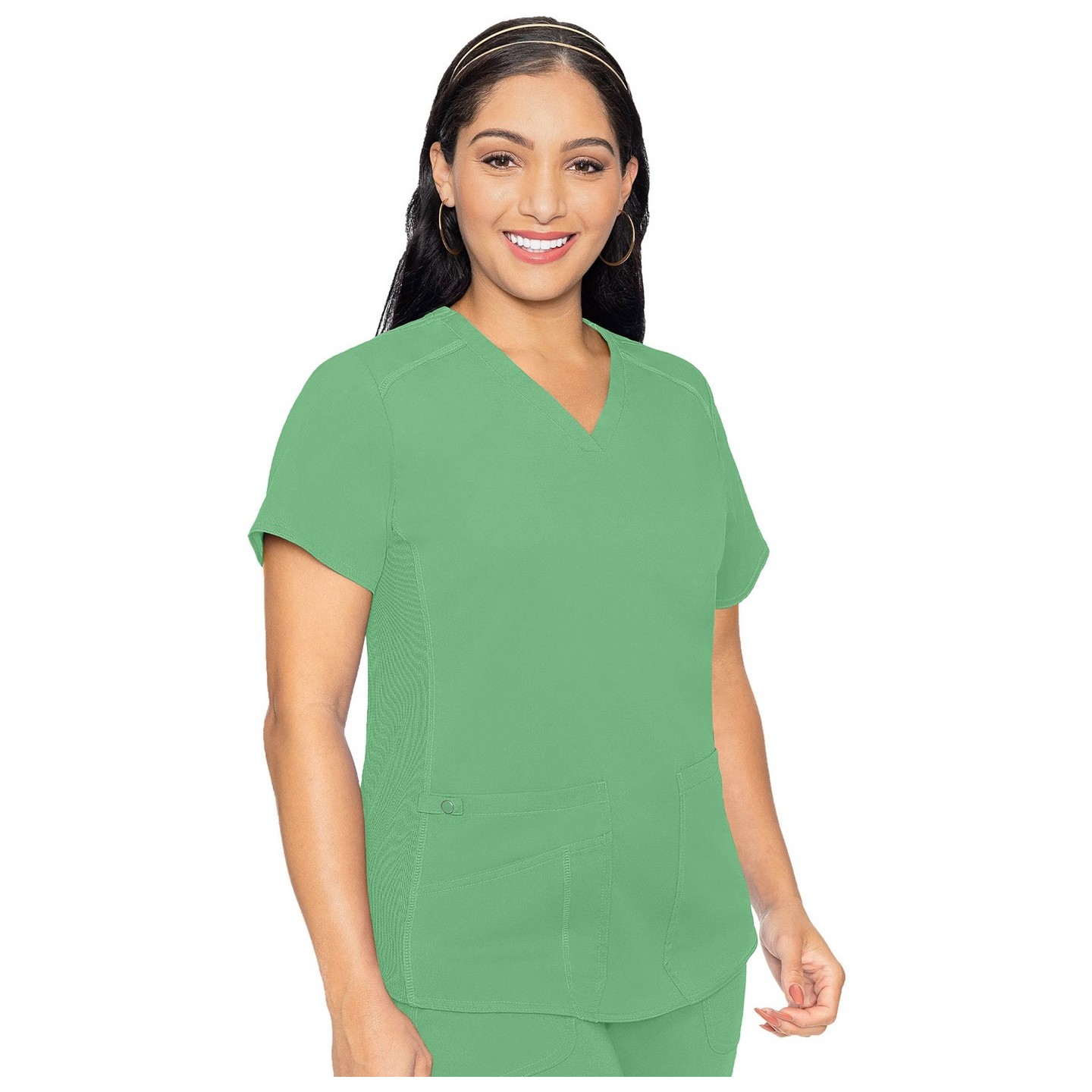 7459 Med Couture Performance Touch Chemise V-Neck