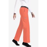 312P Pantalon Boot Cut Flip Flap de MOBB - Tangerine