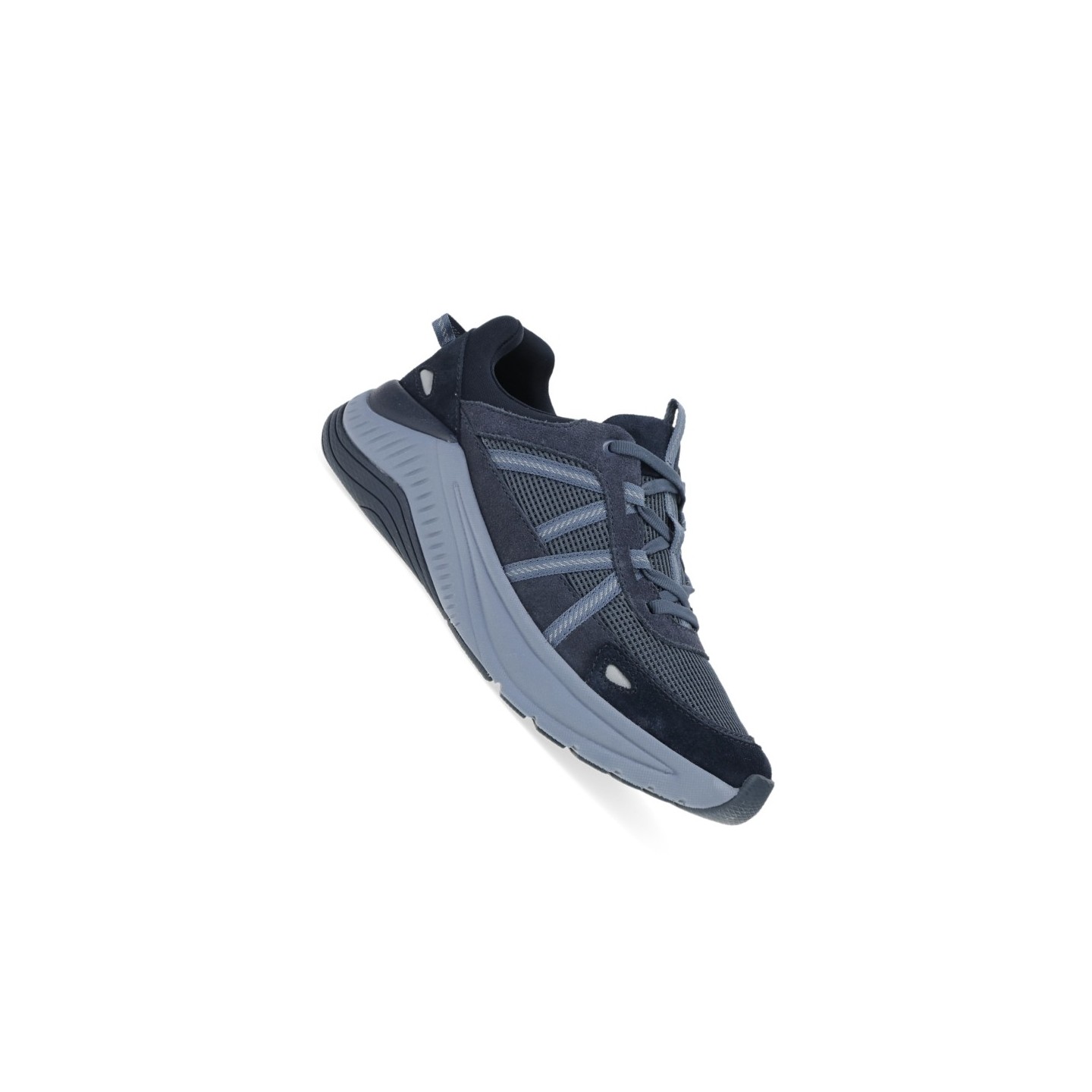 Poppy Navy Suede Chaussure Actif pour Femmes par Dansko