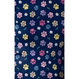 2409 Wink Layers Silky Long Sleeve Print Top - Springtime Stroll Navy