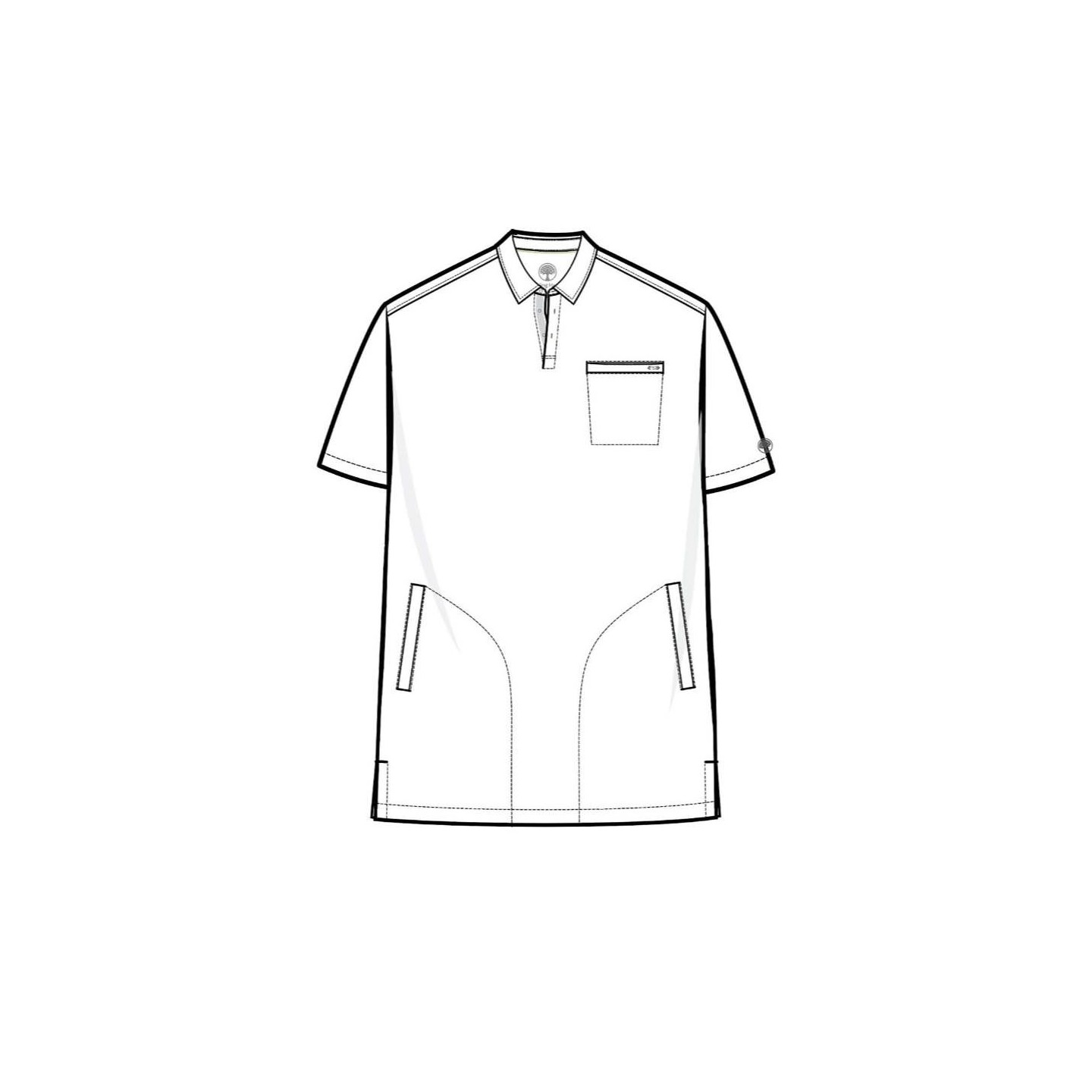 HH759 Quest Haut Polo avec 3 Poches pour Homme par Healing Hands