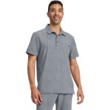 HH759 Quest Men's 3-Pocket Polo Collar Scrub Top by Healing Hands