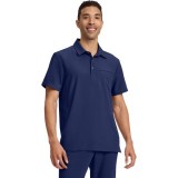 HH759 Quest Men's 3-Pocket Polo Collar Scrub Top by Healing Hands