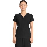 HH751 Quest 3 Pocket Y-Neck Scrub Top by Healing Hands