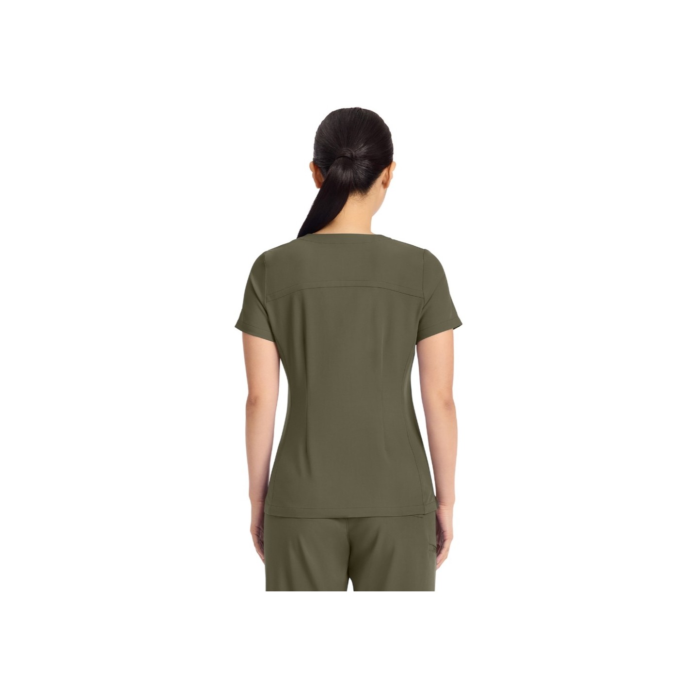 HH751 Quest 3 Pocket Y-Neck Scrub Top by Healing Hands