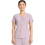 HH751 Quest 3 Pocket Y-Neck Scrub Top by Healing Hands